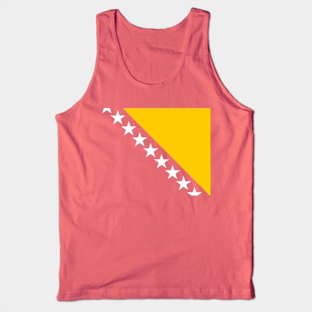 Bosnia and Herzegovina Flag Tank Top by Historia